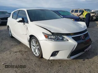 2014 Lexus CT 200h Hybrid with VIN JTHKD5BH5E2192538, listed as a IAAI auction lot 41716588 with 152,058 mi miles. Bid and sale history available at carsss.com. Image 1.