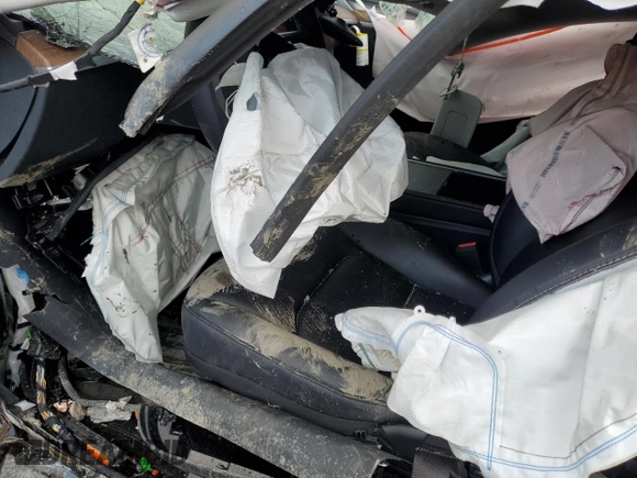 2023 Tesla Model Y Long Range with VIN 7SAYGAEE0PF832185, listed as a Copart auction lot 85159764 with Not Provided miles and Salvage Title. Bid and sale history available at DreamBid. Image 7.
