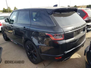 2019 Land Rover Range Rover Sport HST with VIN SALWS2SU9KA865166, listed as a Copart auction lot 76991024 with 57,065 mi miles and Salvage title. Bid and sale history available at DreamBid. Image 2.