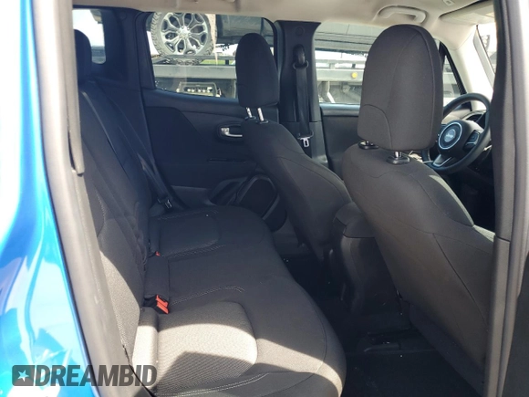 2020 Jeep Renegade Sport with VIN ZACNJAAB8LPM06726, listed as a Copart auction lot 62540725 with 57,178 mi miles and Salvage title. Bid and sale history available at DreamBid. Image 10.