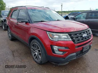 2016 Ford Explorer Sport with VIN 1FM5K8GTXGGC27286, listed as a IAAI auction lot 42529111 with 251,420 mi miles and . Bid and sale history available at DreamBid. Image 1.