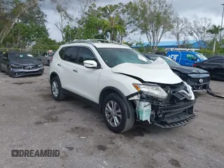 2016 Nissan Rogue S with VIN KNMAT2MTXGP674248, listed as a IAAI auction lot 41204924 with 68,023 mi miles and . Bid and sale history available at DreamBid. Image 1.