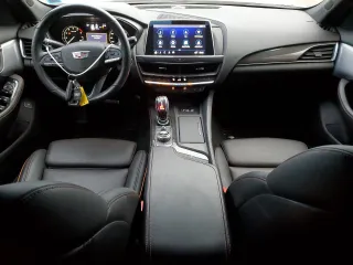 2023 Cadillac CT5 Sport with VIN 1G6DU5RK3P0105278, listed as a Copart auction lot 80003734 with 27,806 mi miles and Salvage Title. Bid and sale history available at DreamBid. Image 8.