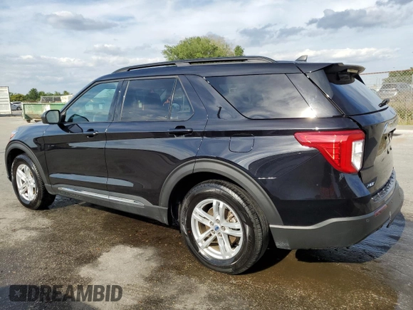 2024 Ford Explorer XLT with VIN 1FMSK7DH0RGA04223, listed as a Copart auction lot 54357745 with 24,914 mi miles and Clean Title. Bid and sale history available at DreamBid. Image 2.