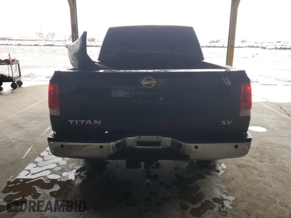 2015 Nissan Titan SL with VIN 1N6AA0ED1FN503994, listed as a Copart auction lot 39525224 with 104,353 mi miles and Salvage Title. Bid and sale history available at DreamBid. Image 6.