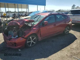 2021 Subaru Impreza Premium z VIN 4S3GTAV60M3701229, wystawiony jako Copart lot #47572415 z przebiegiem 39 425 mil mil oraz Szkoda całkowita • Salvage title. Historia ofert i sprzedaży dostępna na DreamBid. Obrazek 1.