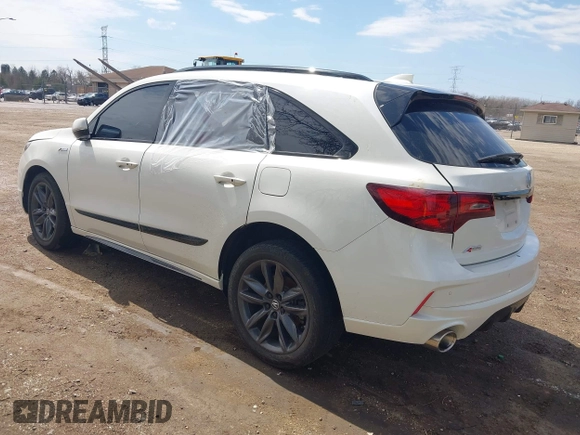 2019 Acura MDX Technology with VIN 5J8YD4H0XKL015109, listed as a IAAI auction lot 42093746 with Not provided miles and . Bid and sale history available at DreamBid. Image 3.
