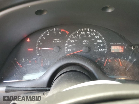 2002 Chevrolet Camaro z VIN 2G1FP22K022159501, wystawiony jako Copart lot #53638655 z przebiegiem 188 233 mil mil oraz Szkoda całkowita • Salvage title. Historia ofert i sprzedaży dostępna na DreamBid. Obrazek 9.