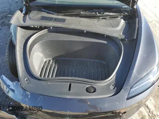2025 Tesla Model 3 Long Range with VIN 5YJ3E1EA2SF932453, listed as a Copart auction lot 46695905 with 1,673 mi miles and Salvage Title. Bid and sale history available at carsss.com. Image 11.