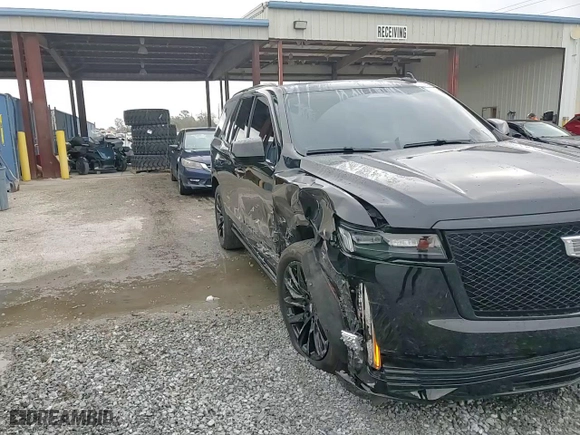 2022 Cadillac Escalade Sport Platinum with VIN 1GYS4GKL5NR304077, listed as a Copart auction lot 86529834 with 41,887 mi miles and Salvage Title. Bid and sale history available at carsss.com. Image 14.