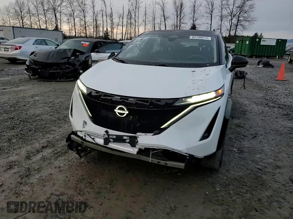 2024 Nissan ARIYA Engage with VIN JN1CF0BB1RM732236, listed as a Copart auction lot 84108614 with 4,547 mi miles and Salvage Title. Bid and sale history available at DreamBid. Image 11.