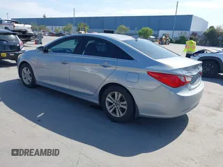 2011 Hyundai Sonata GLS with VIN 5NPEB4AC6BH270338, listed as a IAAI auction lot 42065801 with 154,290 mi miles and . Bid and sale history available at carsss.com. Image 3.