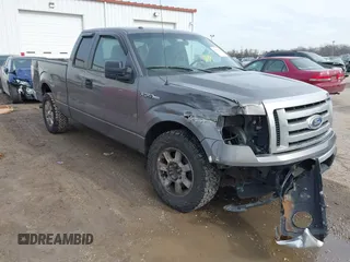 2011 Ford F-150 XL with VIN 1FTFX1EF8BFA05682, listed as a IAAI auction lot 41653619 with 145,536 mi miles. Bid and sale history available at carsss.com. Image 1.