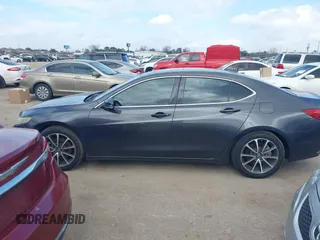 2015 Acura TLX V6 Tech with VIN 19UUB3F54FA000636, listed as a IAAI auction lot 41465496 with 139,263 mi miles. Bid and sale history available at carsss.com. Image 14.