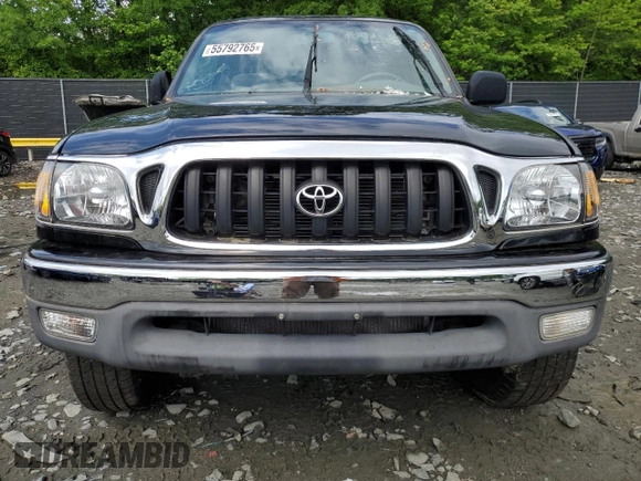 2001 Toyota Tacoma PreRunner with VIN 5TEGN92N31Z792126, listed as a Copart auction lot 55792765 with 215,140 mi miles and Clean Title. Bid and sale history available at DreamBid. Image 5.