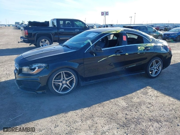 2014 Mercedes-Benz CLA-Class CLA 250 with VIN WDDSJ4GB9EN113210, listed as a IAAI auction lot 41331044 with 95,269 mi miles. Bid and sale history available at carsss.com. Image 6.