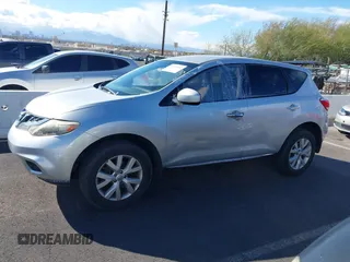 2013 Nissan Murano SV with VIN JN8AZ1MW2DW317056, listed as a IAAI auction lot 41795302 with 101,425 mi miles. Bid and sale history available at carsss.com. Image 14.