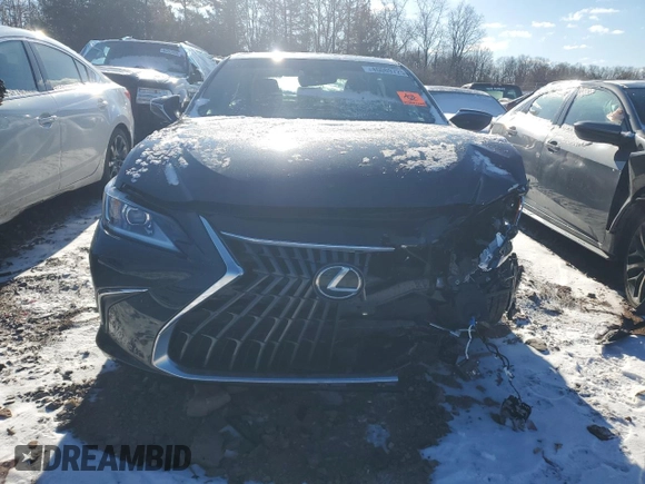2023 Lexus ES 350 with VIN 58ADZ1B14PU159632, listed as a Copart auction lot 46069725 with Not Provided miles and Salvage Title. Bid and sale history available at DreamBid. Image 5.