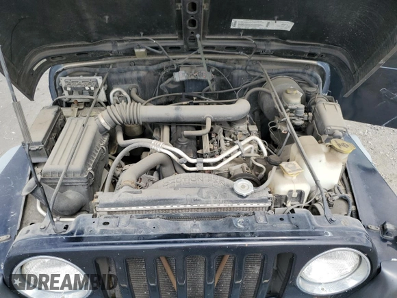2000 Jeep Wrangler Sport z VIN 1J4FA49S9YP798353, wystawiony jako Copart lot #62009645 z przebiegiem 116 676 mil mil oraz Szkoda całkowita • Salvage title. Historia ofert i sprzedaży dostępna na DreamBid. Obrazek 12.