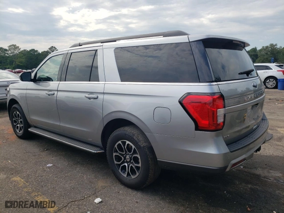 2022 Ford Expedition Max XLT with VIN 1FMJK1HT2NEA58829, listed as a Copart auction lot 57528664 with 41,246 mi miles and Clean Title. Bid and sale history available at carsss.com. Image 2.