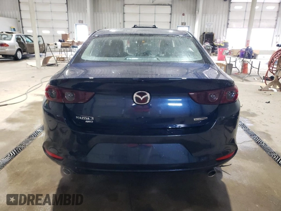 2021 Mazda 3 Select with VIN 3MZBPBBM2MM205433, listed as a Copart auction lot 46331065 with 41,242 mi miles and Salvage Title. Bid and sale history available at carsss.com. Image 6.
