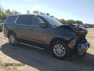 2021 Chevrolet Tahoe LT with VIN 1GNSCNKD5MR238092, listed as a Copart auction lot 47232764 with 76,847 mi miles and Salvage title. Bid and sale history available at DreamBid. Image 4.