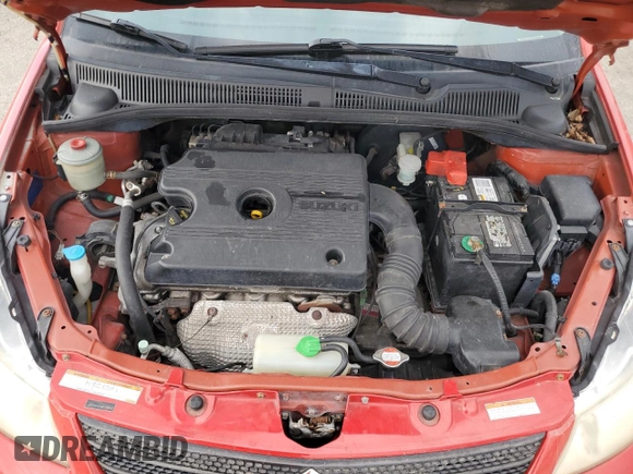 2008 Suzuki SX4 with VIN JS2YB413785105619, listed as a Copart auction lot 77838474 with 150,220 mi miles and Salvage Title. Bid and sale history available at carsss.com. Image 11.