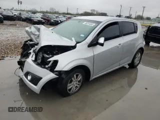 2014 Chevrolet Sonic LT with VIN 1G1JC6SH1E4190045, listed as a Copart auction lot 88254065 with 98,185 mi miles and Salvage Title. Bid and sale history available at carsss.com. Image 1.