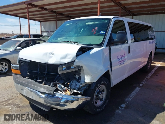 2013 Chevrolet Express Passenger LT with VIN 1GAZG1FG4D1149033, listed as a IAAI auction lot 41679269 with 204,020 mi miles and . Bid and sale history available at DreamBid. Image 17.