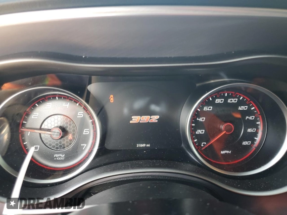 2020 Dodge Charger Scat Pack Widebody z VIN 2C3CDXGJ8LH242306, wystawiony jako Copart lot #65135224 z przebiegiem 31 849 mil mil oraz Czysty tytuł • Clean title. Historia ofert i sprzedaży dostępna na DreamBid. Obrazek 9.