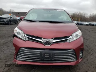 2020 Toyota Sienna XLE with VIN 5TDDZ3DC2LS238429, listed as a Copart auction lot 52625165 with 117,040 mi miles and Salvage Title. Bid and sale history available at carsss.com. Image 5.