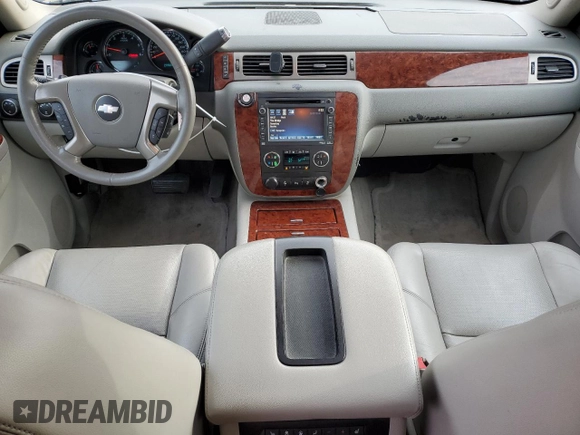 2012 Chevrolet Tahoe LTZ with VIN 1GNSKCE02CR173734, listed as a Copart auction lot 50291805 with 223,962 mi miles and Salvage title. Bid and sale history available at DreamBid. Image 8.