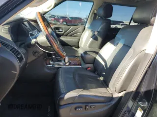 2015 Infiniti QX80 with VIN JN8AZ2NC9F9371885, listed as a Copart auction lot 82403814 with 191,293 mi miles and Salvage Title. Bid and sale history available at carsss.com. Image 7.