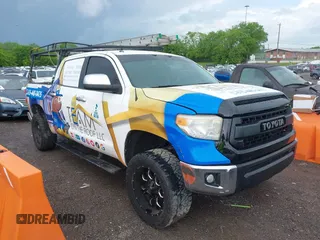 2015 Toyota Tundra SR5 with VIN 5TFDW5F12FX448060, listed as a IAAI auction lot 42121851 with 258,771 mi miles and . Bid and sale history available at DreamBid. Image 1.