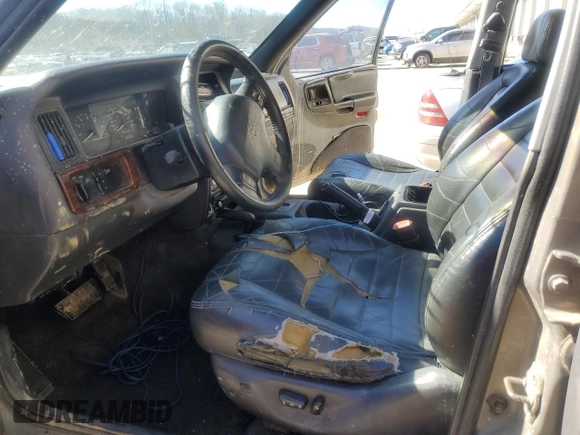 1997 Jeep Grand Cherokee Laredo with VIN 1J4GZ58S1VC528525, listed as a Copart auction lot 46170225 with 0 mi miles and Salvage Title. Bid and sale history available at carsss.com. Image 7.