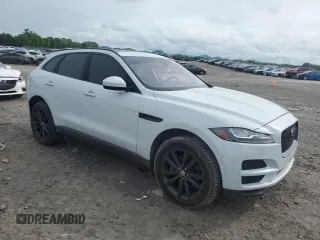 2017 Jaguar F-Pace 35t Prestige with VIN SADCK2BV9HA098225, listed as a Copart auction lot 53854695 with 68,874 mi miles and Salvage title. Bid and sale history available at DreamBid. Image 4.