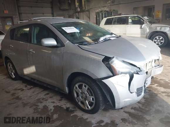 2009 Pontiac Vibe with VIN 5Y2SM67009Z422428, listed as a IAAI auction lot 41356815 with 63,924 mi miles. Bid and sale history available at carsss.com. Image 1.