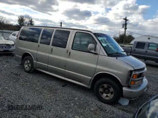 2002 GMC Savana z VIN 1GKFG65R821119268, wystawiony jako Copart lot #87106944 z przebiegiem 196 071 mil mil oraz Szkoda całkowita • Salvage title. Historia ofert i sprzedaży dostępna na DreamBid. Obrazek 4.