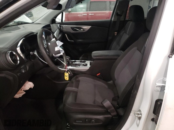 2024 Chevrolet Blazer LT with VIN 3GNKBHR40RS173554, listed as a Copart auction lot 88781585 with 34,117 mi miles and Salvage title. Bid and sale history available at DreamBid. Image 7.