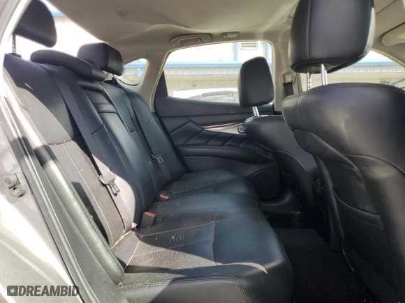 2011 Infiniti M37 with VIN JN1BY1APXBM325191, listed as a Copart auction lot 74209614 with 136,662 mi miles and Salvage Title. Bid and sale history available at carsss.com. Image 10.