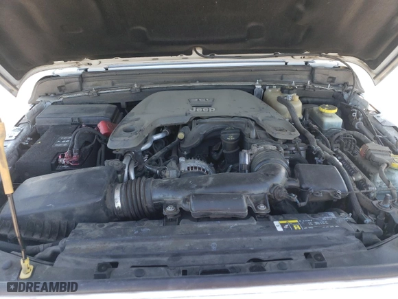 2018 Jeep Wrangler Unlimited Rubicon with VIN 1C4HJXFG3JW295171, listed as a Copart auction lot 88983755 with 107,760 mi miles and Salvage Title. Bid and sale history available at carsss.com. Image 12.