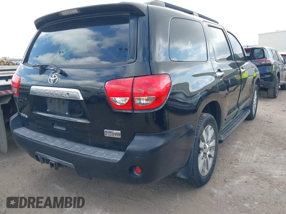 2010 Toyota Sequoia Ltd with VIN 5TDKY5G17AS029913, listed as a IAAI auction lot 41510590 with 126,955 mi miles. Bid and sale history available at carsss.com. Image 4.