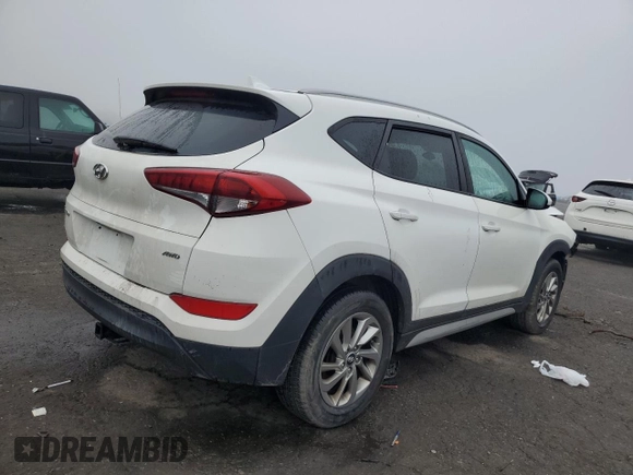 2018 Hyundai Tucson SEL with VIN KM8J3CA41JU712523, listed as a Copart auction lot 56929885 with 91,131 mi miles and Salvage title. Bid and sale history available at DreamBid. Image 3.