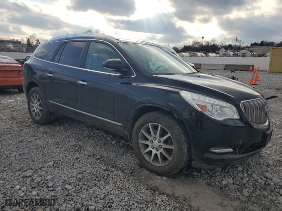 2017 Buick Enclave Leather with VIN 5GAKRBKD6HJ218011, listed as a Copart auction lot 44787695 with NaN miles and Salvage Title. Bid and sale history available at carsss.com. Image 4.