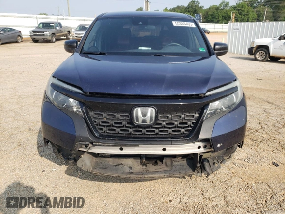 2019 Honda Passport Sport z VIN 5FNYF8H29KB023657, wystawiony jako Copart lot #60365465 z przebiegiem 269 360 mil mil oraz Szkoda całkowita • Salvage title. Historia ofert i sprzedaży dostępna na DreamBid. Obrazek 5.
