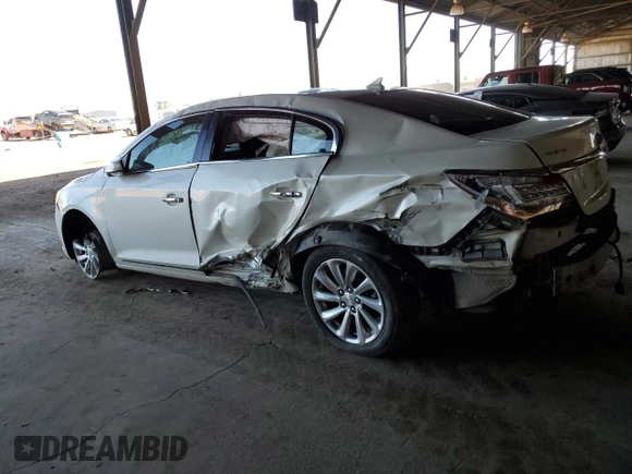 2014 Buick LaCrosse Leather with VIN 1G4GB5G33EF100342, listed as a Copart auction lot 54072835 with Not Provided miles and Salvage Title. Bid and sale history available at DreamBid. Image 2.