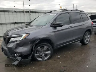 2019 Honda Passport Touring z VIN 5FNYF8H99KB020870, wystawiony jako Copart lot #44430455 z przebiegiem 55 462 mil mil oraz Szkoda całkowita • Salvage title. Historia ofert i sprzedaży dostępna na DreamBid. Obrazek 1.