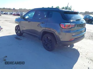 2021 Jeep Compass Latitude with VIN 3C4NJDBB1MT554391, listed as a IAAI auction lot 42039363 with 24,016 mi miles and . Bid and sale history available at DreamBid. Image 3.