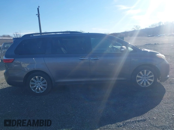2016 Toyota Sienna Ltd with VIN 5TDDK3DC9GS140380, listed as a IAAI auction lot 41753383 with 215,123 mi miles. Bid and sale history available at carsss.com. Image 13.