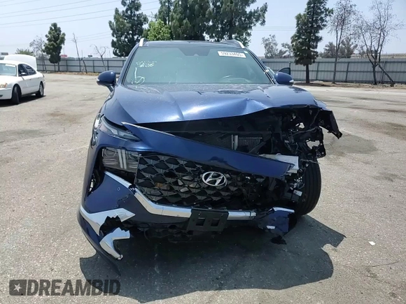 2023 Hyundai Santa Fe Calligraphy with VIN 5NMS5DALXPH508982, listed as a Copart auction lot 59233405 with 25,193 mi miles and Salvage title. Bid and sale history available at DreamBid. Image 14.